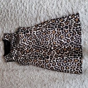 J Crew Animal print dress